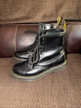 Doc Martens 1460 Women's Original Smooth Leather Lace Up Boots